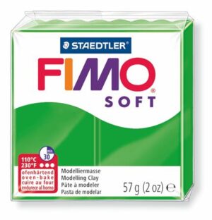 Gyártó: <span class='dk-excerpt-value'>FIMO</span> Gyurma, 57 g, égethető, FIMO "Soft", trópusi zöld