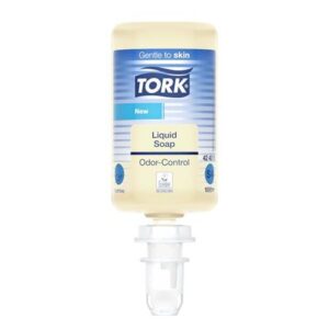 Gyártó: <span class='dk-excerpt-value'>TORK</span> Folyékony szappan, 1 l, S4 rendszer, szagsemlegesítő, TORK "Odor-Control", átlátszó