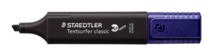 Gyártó: <span class='dk-excerpt-value'>STAEDTLER</span> Szövegkiemelő, 1-5 mm, STAEDTLER "Textsurfer Classic Pastel 364 C", fekete