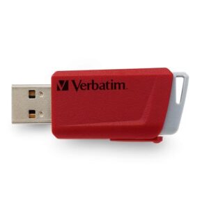 Pendrive, 3 x 16GB, USB 3.2, 80/25MB/sec, VERBATIM "Store n Click", piros, kék, sárga - Bécsi Irodaker