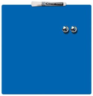 Üzenőtábla, mágneses, írható, kék, 36x36 cm, REXEL - Bécsi Irodaker