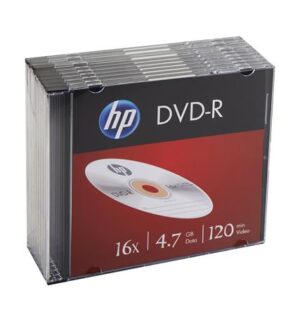 Gyártó: <span class='dk-excerpt-value'>HP</span>
Csomagolási egység: <span class='dk-excerpt-value'>10 db</span> DVD-R lemez, 4,7 GB, 16x, 10 db, vékony tok, HP