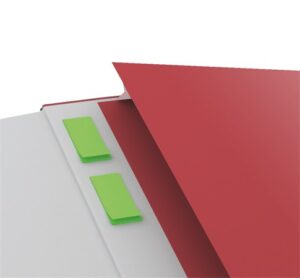Gyártó: <span class='dk-excerpt-value'>LEITZ</span> Jegyzetfüzet, exkluzív, A4, kockás, 80 lap, keményfedeles, LEITZ "Complete", piros