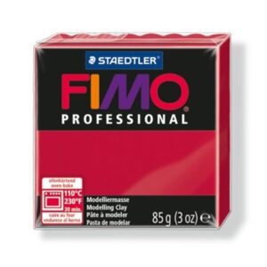 Gyártó: <span class='dk-excerpt-value'>FIMO</span> Gyurma, 85 g, égethető, FIMO "Professional", kármin