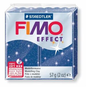 Gyártó: <span class='dk-excerpt-value'>FIMO</span> Gyurma, 57 g, égethető, FIMO "Effect", csillámos kék
