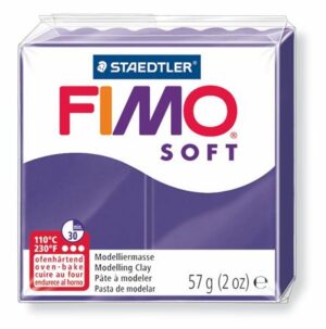 Gyártó: <span class='dk-excerpt-value'>FIMO</span> Gyurma, 57 g, égethető, FIMO "Soft", szilva