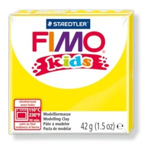 Gyártó: <span class='dk-excerpt-value'>FIMO</span> Gyurma, 42 g, égethető, FIMO "Kids", sárga