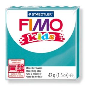 Gyártó: <span class='dk-excerpt-value'>FIMO</span> Gyurma, 42 g, égethető, FIMO "Kids", türkiz