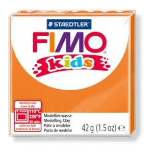 Gyártó: <span class='dk-excerpt-value'>FIMO</span> Gyurma, 42 g, égethető, FIMO "Kids", narancssárga