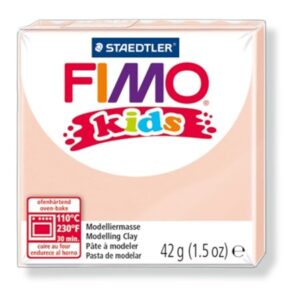 Gyártó: <span class='dk-excerpt-value'>FIMO</span> Gyurma, 42 g, égethető, FIMO "Kids", halvány rózsaszín