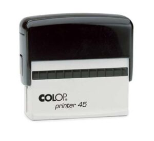 Gyártó: <span class='dk-excerpt-value'>COLOP</span> Bélyegző, COLOP "Printer 45", fekete párnával