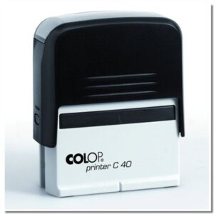 Gyártó: <span class='dk-excerpt-value'>COLOP</span> Bélyegző, COLOP "Printer C 40", fekete cserepárnával