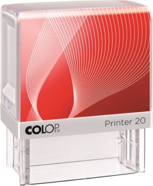 Gyártó: <span class='dk-excerpt-value'>COLOP</span> Bélyegző, COLOP "Printer IQ 20" fehér ház - fekete párnával