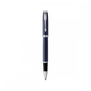 Gyártó: <span class='dk-excerpt-value'>PARKER</span> Rollertoll, 0,5 mm, ezüst színű klip, kék tolltest, PARKER "IM Royal", kék