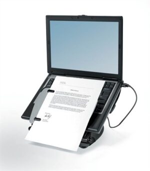 Gyártó: <span class='dk-excerpt-value'>FELLOWES</span> Notebook állvány, USB portokkal, FELLOWES "Professional Series™ Laptop Workstation"