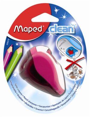 Gyártó: <span class='dk-excerpt-value'>MAPED</span> Hegyező, kétlyukú, tartályos, MAPED "Clean", vegyes színek