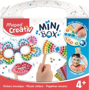 Gyártó: <span class='dk-excerpt-value'>MAPED CREATIV</span> Mozaik készítő kreatív készségfejlesztő készlet, MAPED CREATIV, "Mini Box"