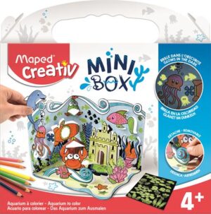 Gyártó: <span class='dk-excerpt-value'>MAPED CREATIV</span> Akvárium készítő kreatív készségfejlesztő készlet, MAPED CREATIV, "Mini Box"