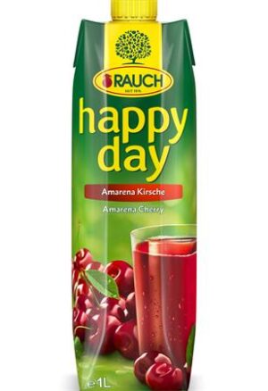 Gyártó: <span class='dk-excerpt-value'>RAUCH</span> Gyümölcslé, 50%, 1 l, RAUCH "Happy day", amarena meggy
