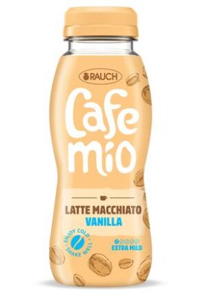 Gyártó: <span class='dk-excerpt-value'>RAUCH</span>
Katalóguskód: <span class='dk-excerpt-value'>55F3</span> Kávés tejital, 0,25l, RAUCH "Cafemio Latte Macchiato Vanilla", extra mild