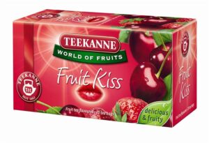 Gyártó: <span class='dk-excerpt-value'>TEEKANNE</span>
Katalóguskód: <span class='dk-excerpt-value'>45B6</span> Gyümölcstea, 20x2,5 g, TEEKANNE "Fruit kiss", eper-meggy