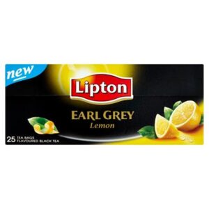 Gyártó: <span class='dk-excerpt-value'>LIPTON</span> Fekete tea, 25x2 g, LIPTON "Earl grey", citrom
