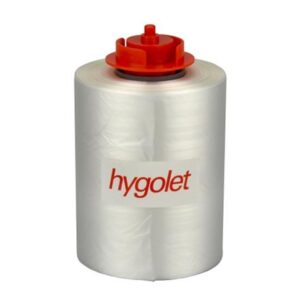 Gyártó: <span class='dk-excerpt-value'>HYGOLET</span> Fóliatekercs, HYGOLET S3500, S3000, és S2000 toalett ülőkéhez, HYGOLET "Hygoplast U125"