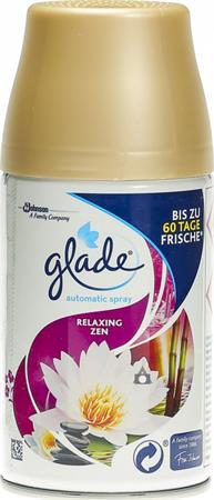 Gyártó: <span class='dk-excerpt-value'>GLADE</span> Illatosító készülék utántöltő, 269 ml, GLADE by brise "Automatic Spray" Relaxing zen