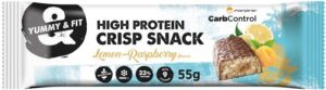 Gyártó: <span class='dk-excerpt-value'>FORPRO</span> Fehérjeszelet, gluténmentes, 55 g, FORPRO "High Protein Crisp Snack", citrom-málna