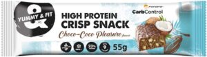 Gyártó: <span class='dk-excerpt-value'>FORPRO</span>
Katalóguskód: <span class='dk-excerpt-value'>35C4</span> Fehérjeszelet, gluténmentes, 55 g, FORPRO "High Protein Crisp Snack", csokoládé-kókusz