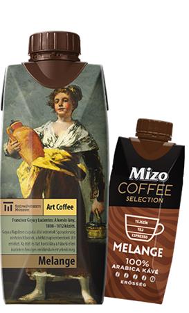 Kávéválogatás, Melange, UHT félzsíros, visszazárható dobozban, 0,33 l, MIZO - Bécsi Irodaker