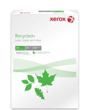 Gyártó: <span class='dk-excerpt-value'>XEROX</span>
Csomagolási egység: <span class='dk-excerpt-value'>500 lap</span> Másolópapír, újrahasznosított, A4, 80 g, XEROX "Recycled Plus"