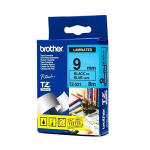 Gyártó: <span class='dk-excerpt-value'>BROTHER</span>
Katalóguskód: <span class='dk-excerpt-value'>456A6</span> Feliratozógép szalag, 9 mm x 8 m, BROTHER, "TZe-521" kék-fekete