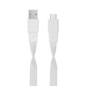 Gyártó: <span class='dk-excerpt-value'>RIVACASE</span> USB kábel, USB - USB-C 3.0, 1,2 m, RIVACASE "6003 WT12", fehér