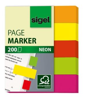 Gyártó: <span class='dk-excerpt-value'>SIGEL</span>
Katalóguskód: <span class='dk-excerpt-value'>249E5</span>
Csomagolási egység: <span class='dk-excerpt-value'>200 lap</span> Jelölőcímke, papír, 5x40 lap, 12x50 mm, SIGEL "Neon Mini", vegyes szín