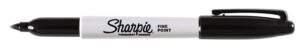 Gyártó: <span class='dk-excerpt-value'>SHARPIE</span> Alkoholos marker, 1 mm, kúpos, SHARPIE "Fine Point", fekete