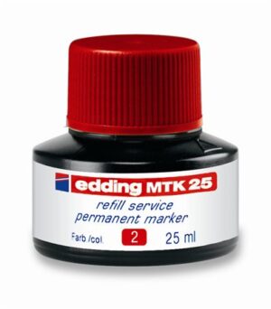 Gyártó: <span class='dk-excerpt-value'>EDDING</span> Utántöltő alkoholos markerhez, EDDING "MTK 25", piros