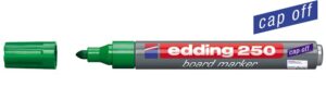 Gyártó: <span class='dk-excerpt-value'>EDDING</span> Tábla- és flipchart marker, 1-3 mm, kúpos, EDDING "250", zöld