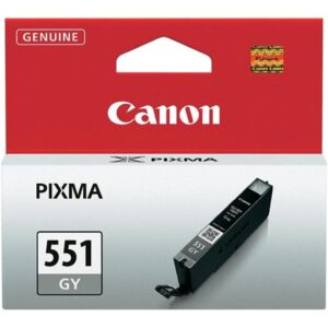 Gyártó: <span class='dk-excerpt-value'>CANON</span> CLI-551GY Tintapatron Pixma MG6350 nyomtatóhoz, CANON, szürke, 780 oldal