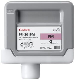 PFI-301PM Fotópatron iPF8000S, 9000S nyomtatókhoz, CANON, magenta, 330ml - Bécsi Irodaker