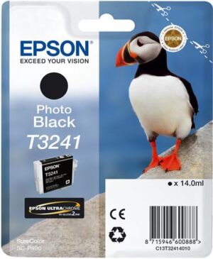 Gyártó: <span class='dk-excerpt-value'>EPSON</span> T3241 Tintapatron SureColor SC-P400 nyomtatóhoz, EPSON, fekete, 14ml
