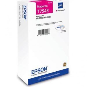 Gyártó: <span class='dk-excerpt-value'>EPSON</span> T754340 Tintapatron WorkForce Pro WF-8590, 8090 nyomtatókhoz, EPSON, magenta, 7k