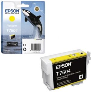 Gyártó: <span class='dk-excerpt-value'>EPSON</span> T76044010 Tintapatron SureColor SC-P600 nyomtatóhoz, EPSON, sárga, 25,9 ml