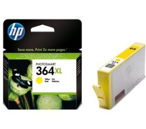 CB325EE Tintapatron Photosmart C5380, C6380, D5460 nyomtatókhoz, HP 364xl, sárga, 750 oldal - Bécsi Irodaker