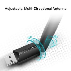 Gyártó: <span class='dk-excerpt-value'>TP-LINK</span> USB Wifi adapter, dual band, 200 Mbps/433 Mbps, AC600, TP-LINK "Archer T2U Plus"
