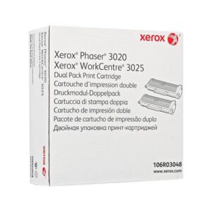 106R03048 Lézertoner Phaser 3020NI, WC3025NI nyomtatóhoz, XEROX, fekete, 2*1,5k - Bécsi Irodaker