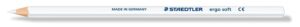 Gyártó: <span class='dk-excerpt-value'>STAEDTLER</span> Színes ceruza, háromszögletű, STAEDTLER "Ergo Soft 157", fehér
