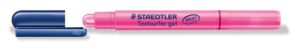 Gyártó: <span class='dk-excerpt-value'>STAEDTLER</span> Szövegkiemelő, 3 mm, zselés, STAEDTLER "Textsurfer Gel 264", rózsaszín