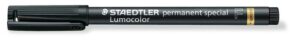 Gyártó: <span class='dk-excerpt-value'>STAEDTLER</span> Alkoholos marker, 0,6 mm, STAEDTLER "Lumocolor® special 319 F", fekete