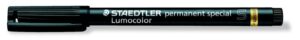 Gyártó: <span class='dk-excerpt-value'>STAEDTLER</span> Alkoholos marker, 0,4 mm, STAEDTLER "Lumocolor® special 319 S", fekete
